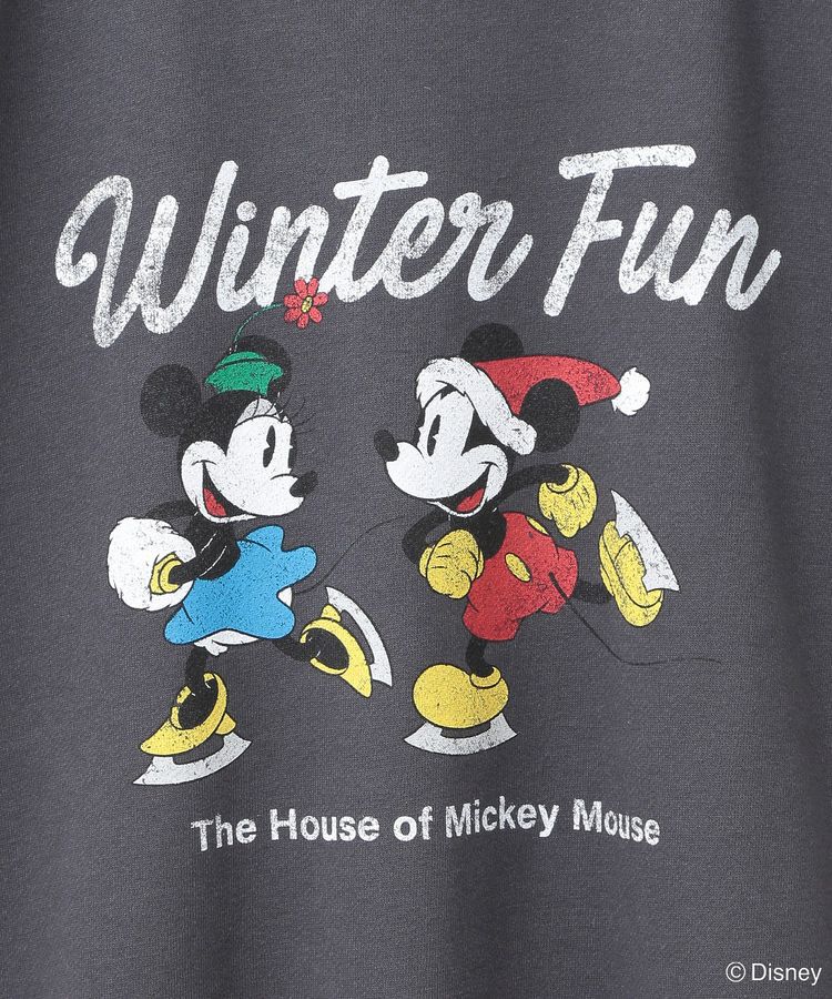 Green Parks「ミッキー&フレンズ/半起毛裏毛プルオーバー」|Tシャツ・カットソー|