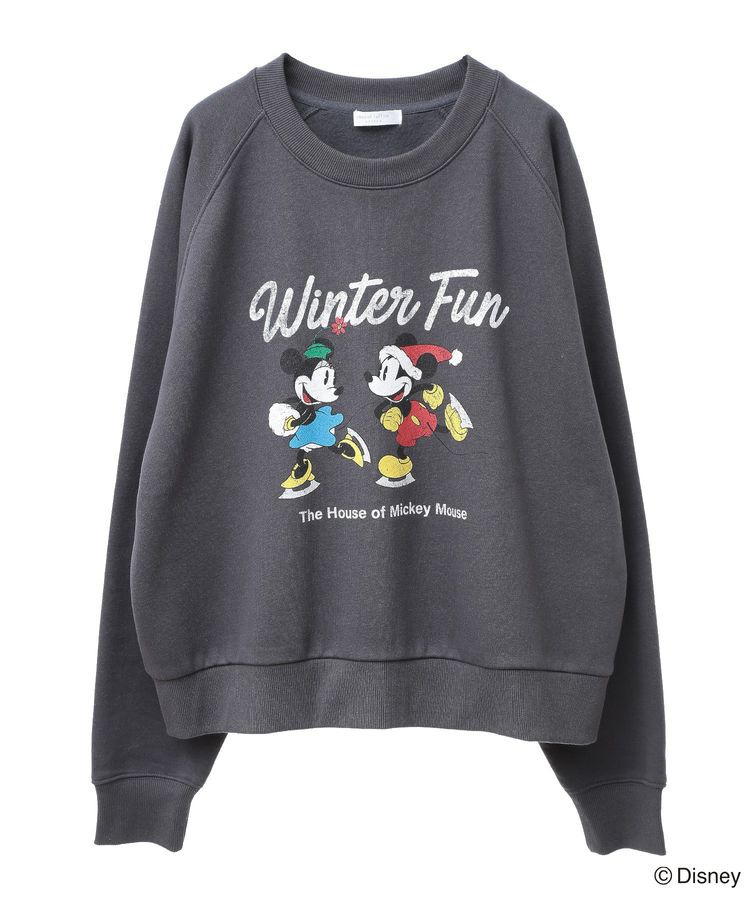 Green Parks「ミッキー&フレンズ/半起毛裏毛プルオーバー」|Tシャツ・カットソー|