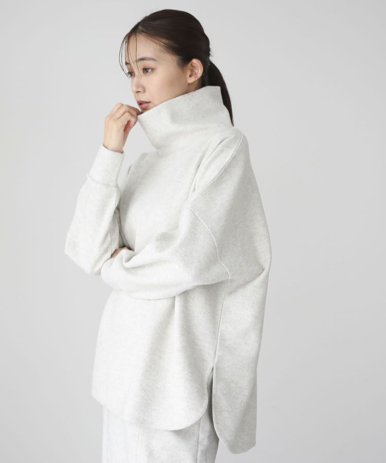 Green Parks「圧縮ポンチゆるタートルプルオーバー」|スウェット・ジャージ|