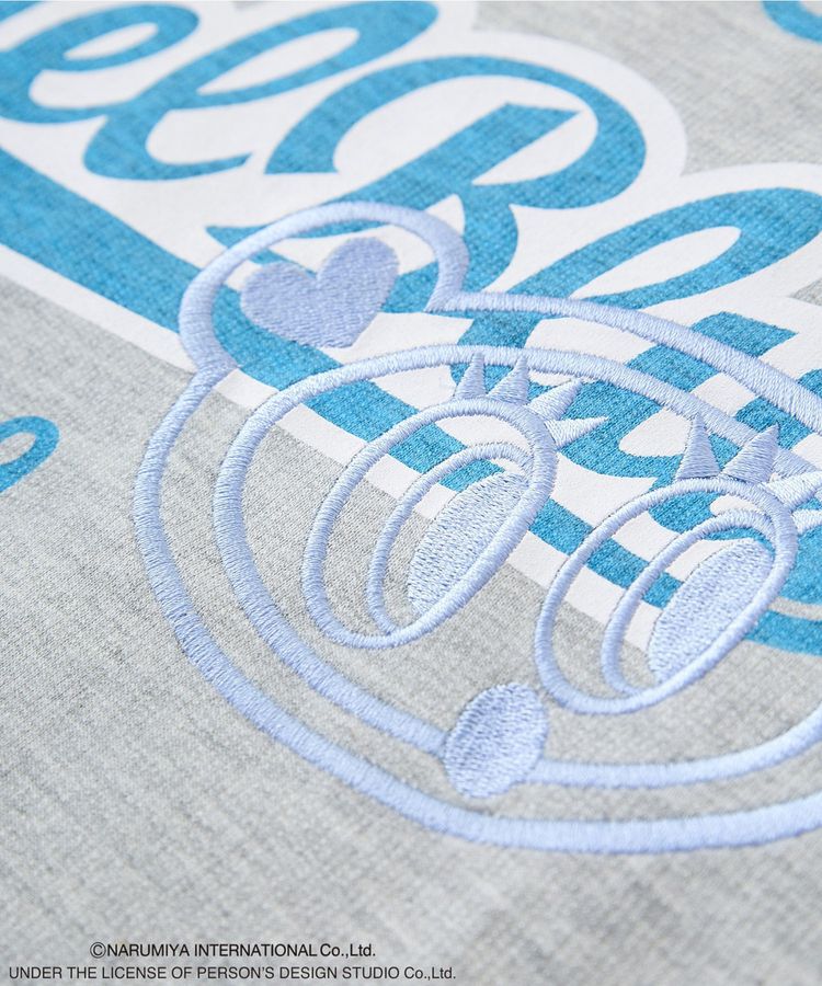 Green Parks「ANGEL BLUE長袖ロゴ刺繍プルオーバー」|スウェット・ジャージ|