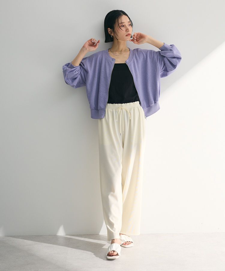 Green Parks「ヴィンテージ風zip裏毛カーディガン」|カーディガン|