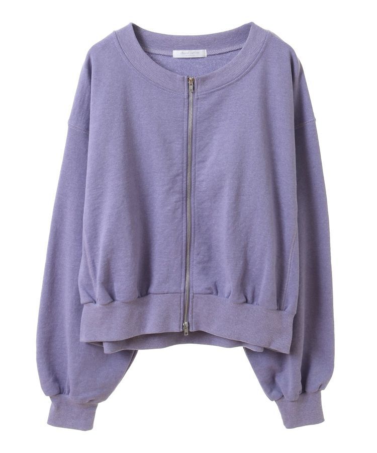 Green Parks「ヴィンテージ風zip裏毛カーディガン」|カーディガン|