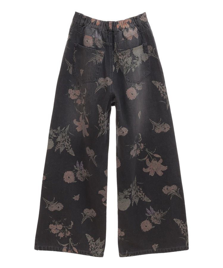 Green Parks「・SUGAR SPOON フラワーptデニムワイドパンツ」|その他|