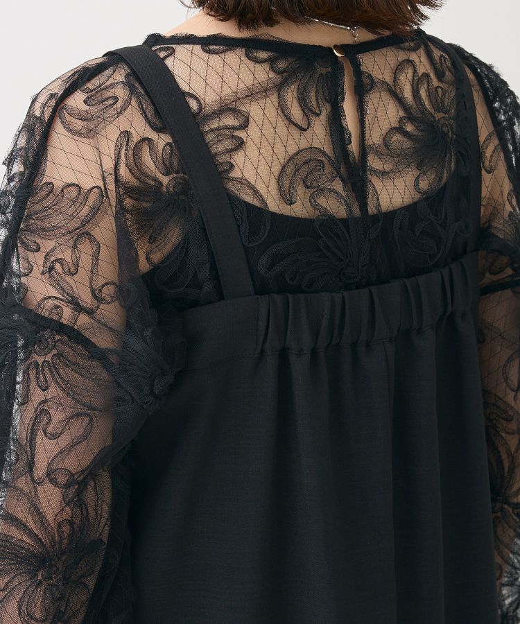 Green Parks「ベアトップジャンスカ」|ジャンパースカート|