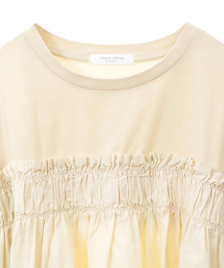 Green Parks「ピグメントドッキングシャーリングプルオーバー」|Tシャツ・カットソー|