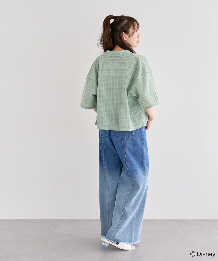 Green Parks「シュガーラッシュ / チェックショート丈シャツ」|シャツ・ブラウス|