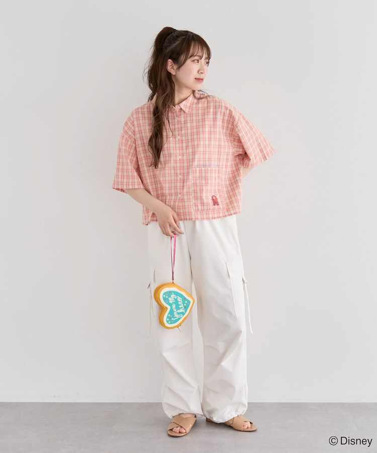 Green Parks「シュガーラッシュ / チェックショート丈シャツ」|シャツ・ブラウス|