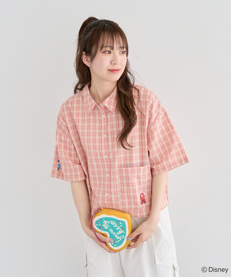 Green Parks「シュガーラッシュ / チェックショート丈シャツ」|シャツ・ブラウス|