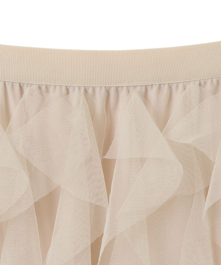 YECCA VECCA「ラッフルチュールスカート」|スカート|