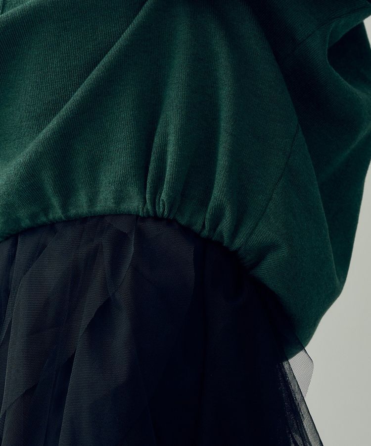 YECCA VECCA「裾ドロストコクーンニット」|ニット・セーター|