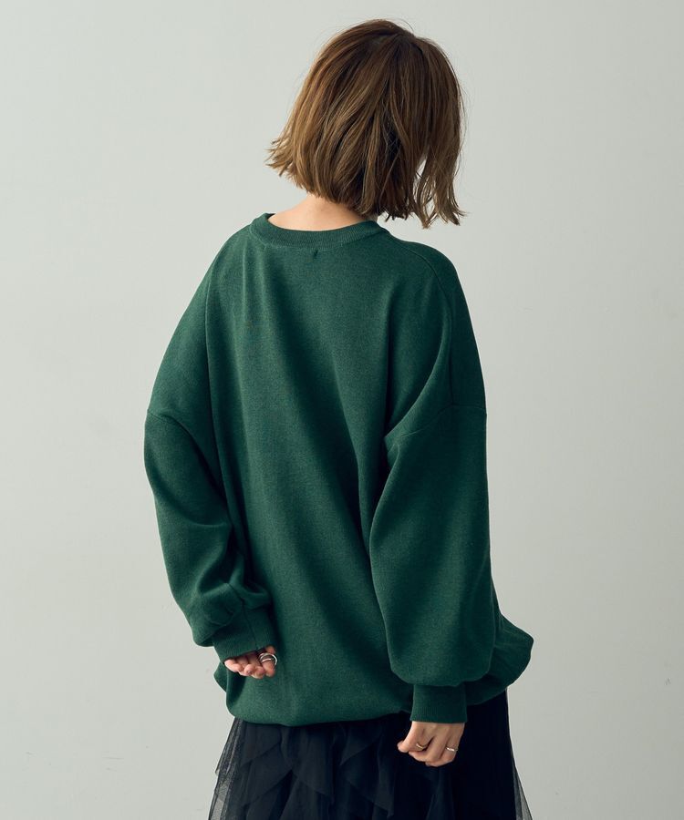 YECCA VECCA「裾ドロストコクーンニット」|ニット・セーター|