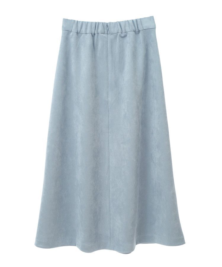 YECCA VECCA「金釦デザインAラインスカート」|フレア|