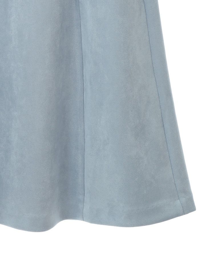 YECCA VECCA「金釦デザインAラインスカート」|フレア|