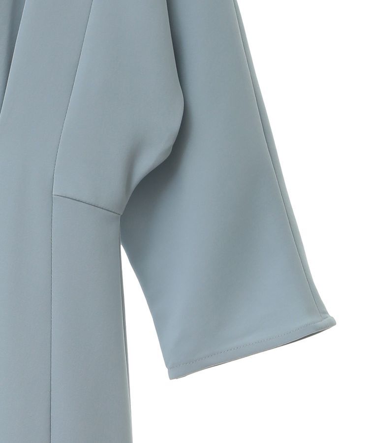 YECCA VECCA「タックデザインドレス」|ワンピース|