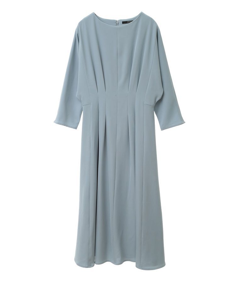 YECCA VECCA「タックデザインドレス」|ワンピース|