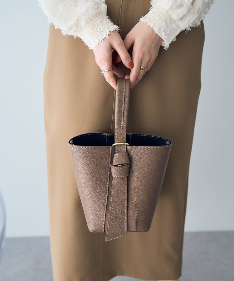 YECCA VECCA「【AULENTTI】2wayレザーバッグ」|ショルダー・メッセンジャー|