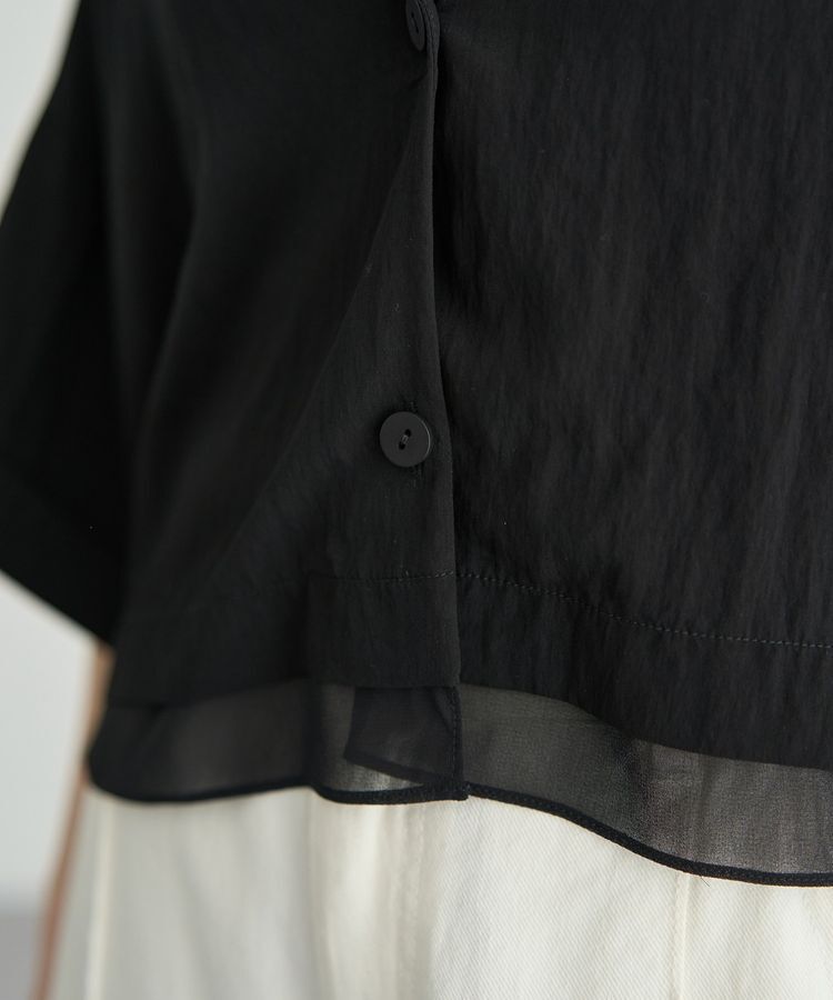 Editt by YECCA VECCA「【接触冷感】クロップドデザインジャケット」|テーラードジャケット|