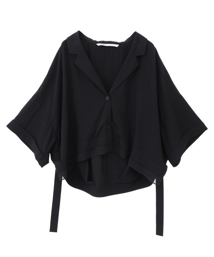 Editt by YECCA VECCA「【接触冷感】クロップドデザインジャケット」|テーラードジャケット|