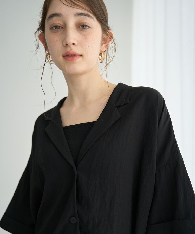Editt by YECCA VECCA「【接触冷感】クロップドデザインジャケット」|テーラードジャケット|