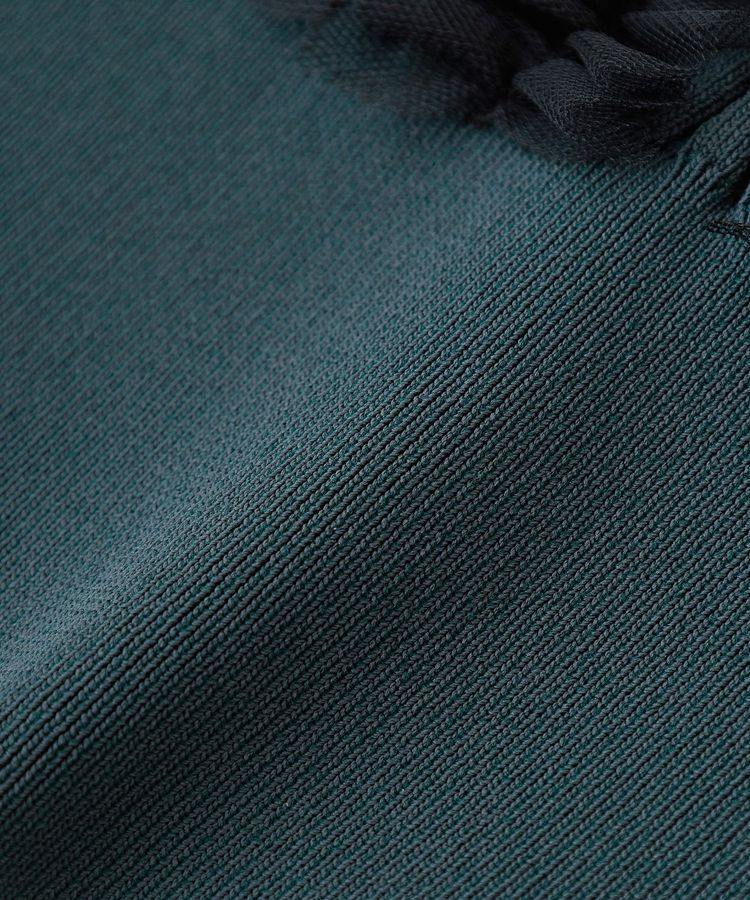 YECCA VECCA「2wayチュールフリルニット」|ニット・セーター|