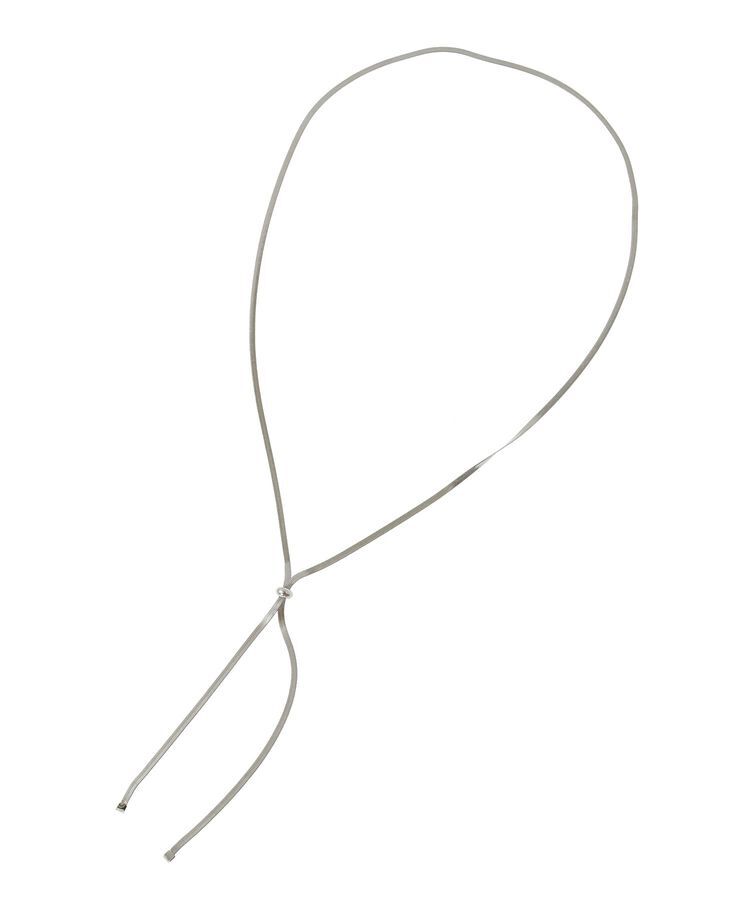 GARAGE OF GOOD CLOTHING「STAINLESSヘリンボーンチェーンタイネックレス」|ネックレス|