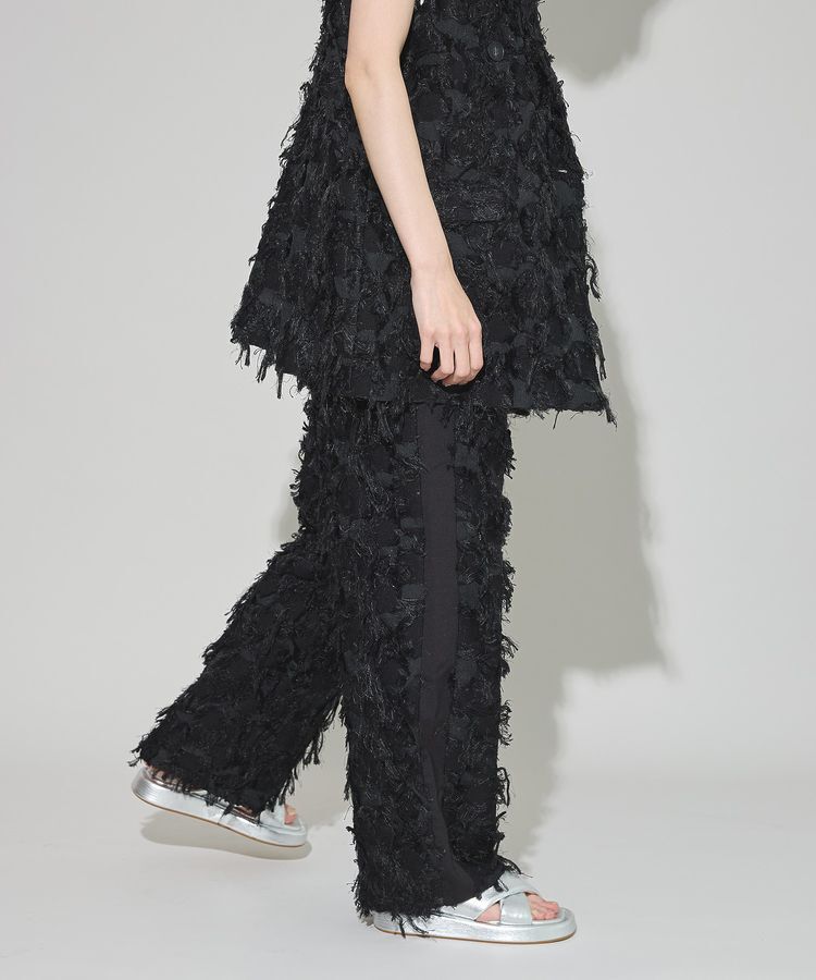 GARAGE OF GOOD CLOTHING「カットジャカードサイドラインドロストパンツ」|その他|