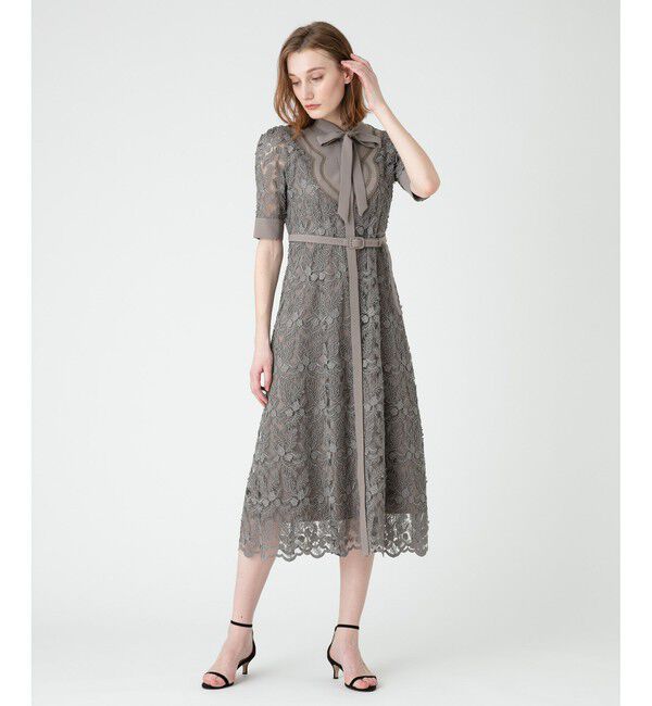 LOULOU WILLOUGHBY「【LOULOU WILLOUGHBY】チュールレースワンピース」|ワンピース|