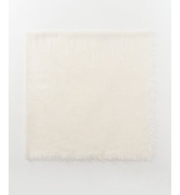 allureville「【A SAUCE MELER(アソースメレ)】リネンモダールシルクメランジュスクエアトール」|ストール|