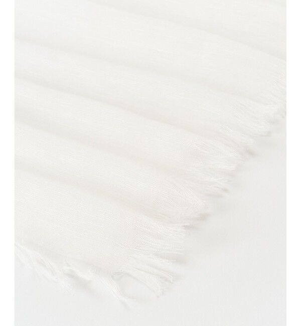 allureville「【A SAUCE MELER(アソースメレ)】リネンモダールシルクメランジュスクエアトール」|ストール|