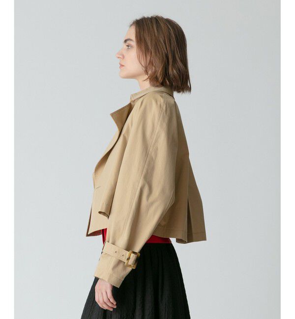 allureville「ショートトレンチコート」|トレンチコート|