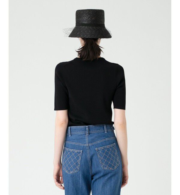 LOULOU WILLOUGHBY「【LOULOU WILLOUGHBY】ソウバリクルー5分袖プルオーバー」|その他|