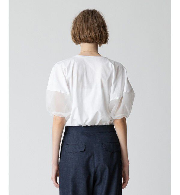 allureville「シアーランタンスリーブカットソー」|Tシャツ・カットソー|