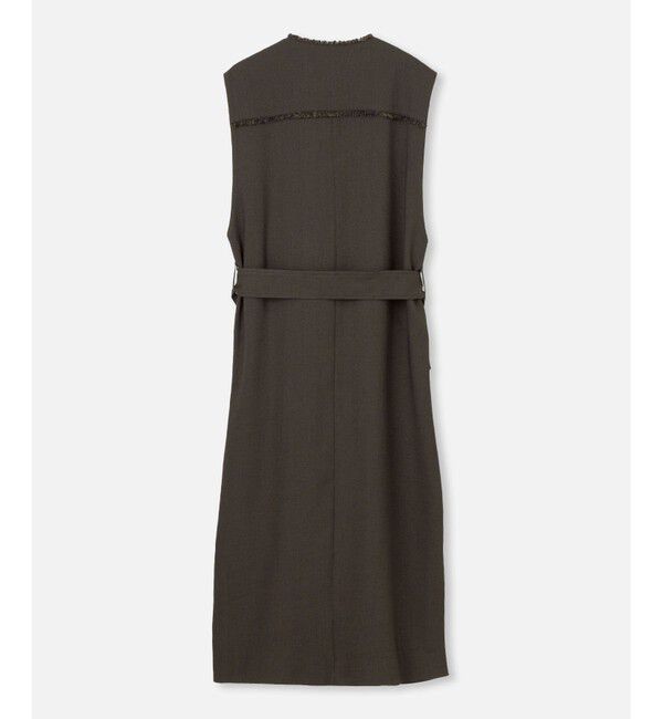 allureville「メランジミニヘリンボンジレワンピース」|ワンピース|