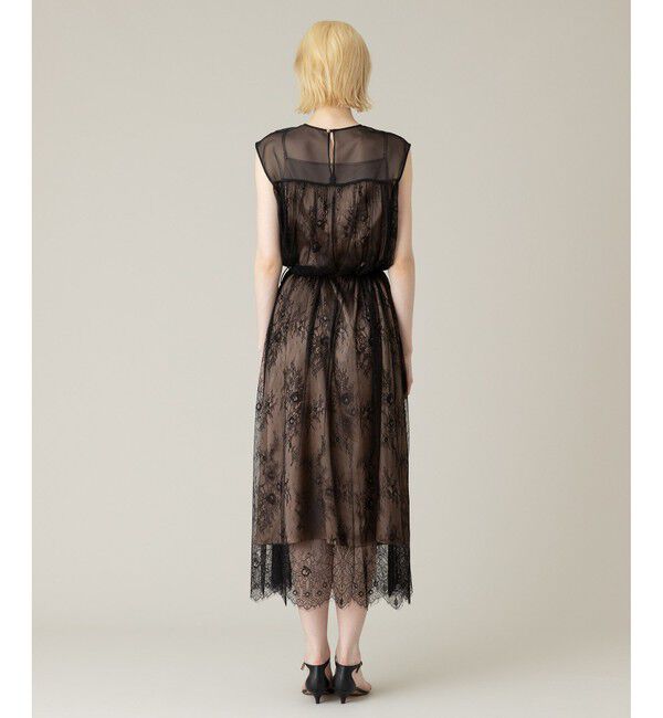 LOULOU WILLOUGHBY「【LOULOU WILLOUGHBY】レース切替ワンピース」|ワンピース|