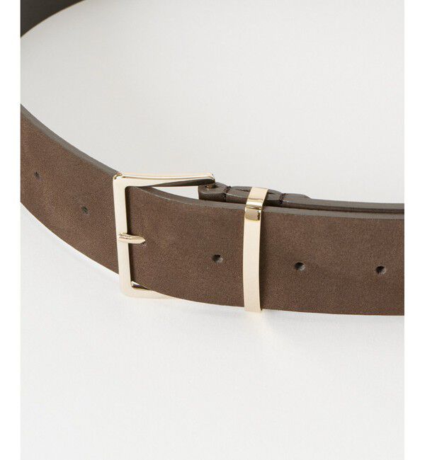 allureville「ワイドヌバックベルト」|ベルト|