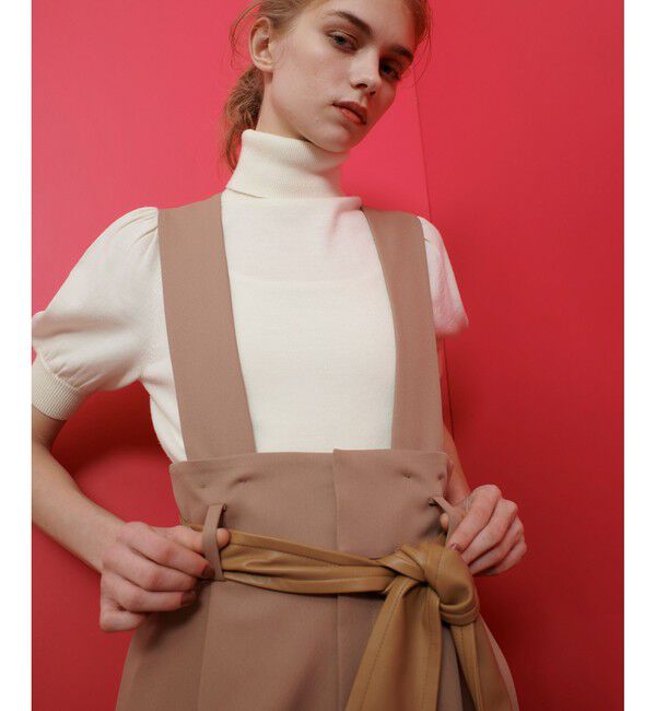 LOULOU WILLOUGHBY「【LOULOU WILLOUGHBY】ジャンパーワイドパンツ」|オールインワン|