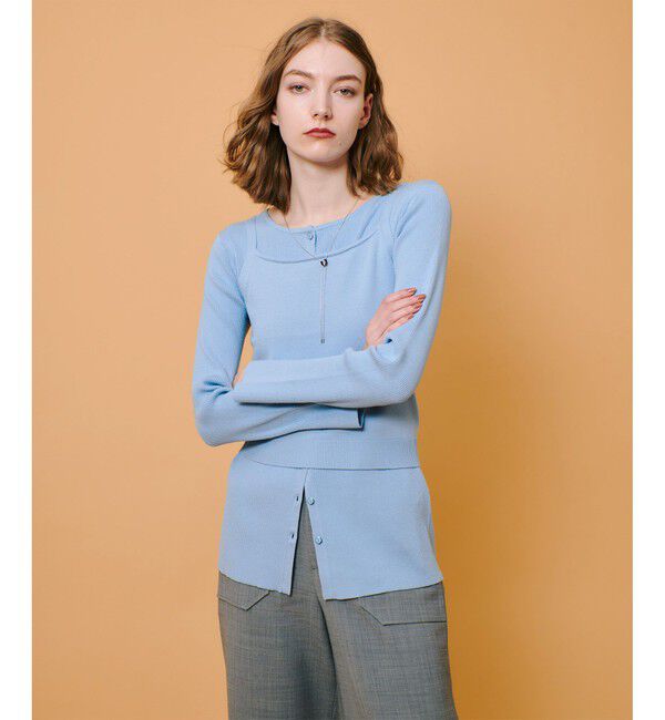 allureville「マルチレイヤードセット」|ニット・セーター|