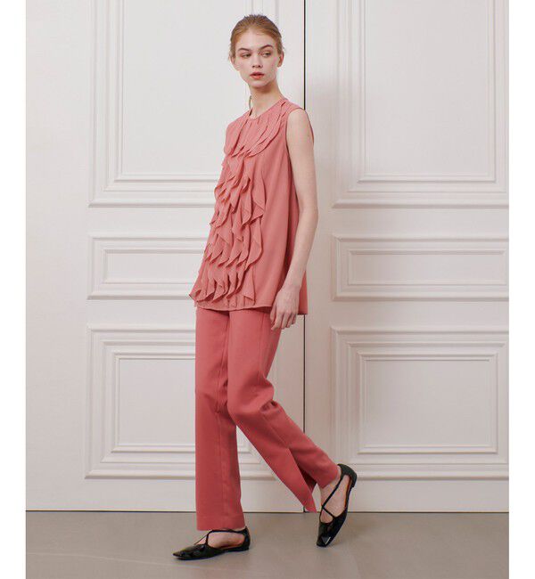 LOULOU WILLOUGHBY「【LOULOU WILLOUGHBY】ダブルクロススリムパンツ」|チノ|