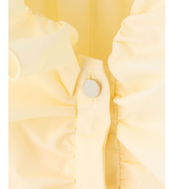 allureville「フロントフリルノースリブラウス」|シャツ・ブラウス|