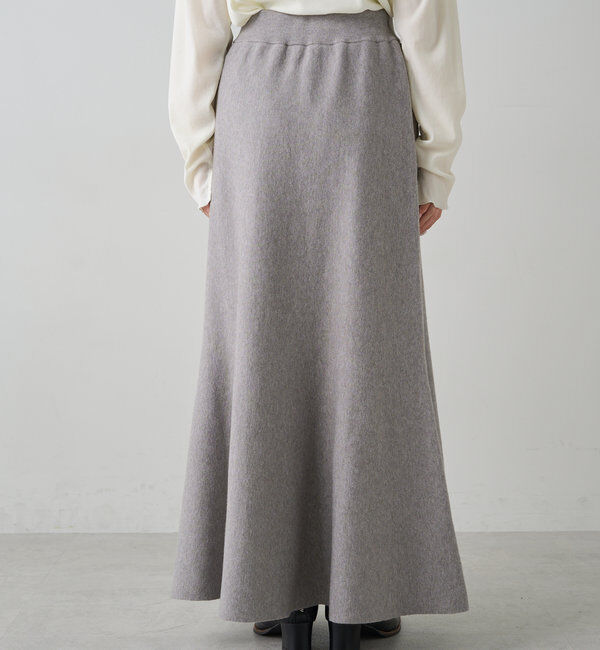  「ミラノリブニットスカート」|スカート|