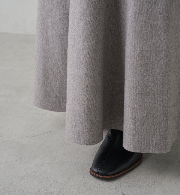  「ミラノリブニットスカート」|スカート|