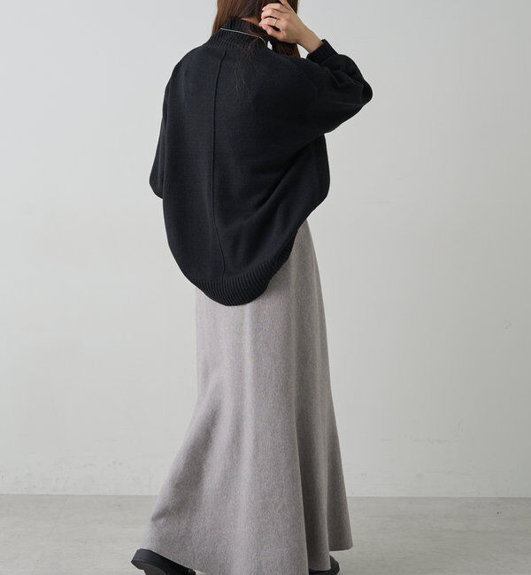  「ミラノリブニットスカート」|スカート|