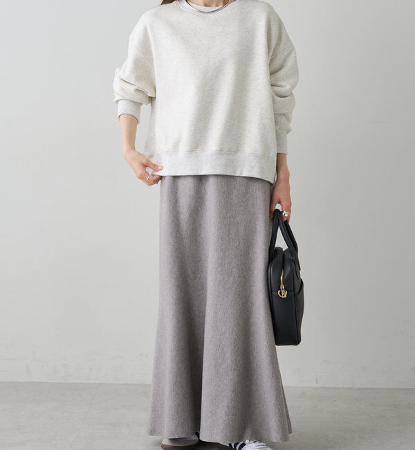  「ミラノリブニットスカート」|スカート|