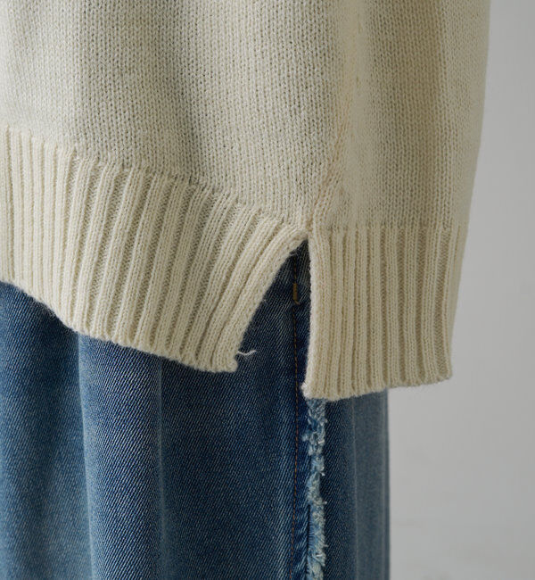  「【手洗いOK】ハンドウォッシャブルハイネックニット」|ニット・セーター|