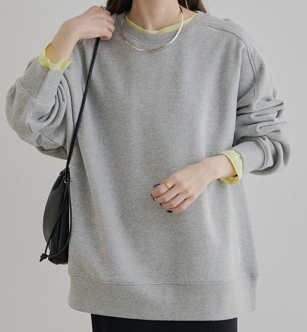  「【WEB限定カラーあり】シンプル裏毛スウェットプルオーバー」|スウェット・ジャージ|