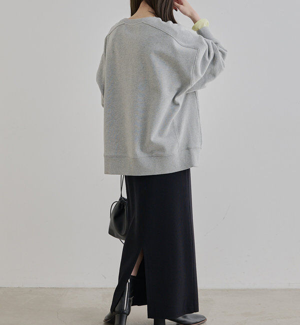  「【WEB限定カラーあり】シンプル裏毛スウェットプルオーバー」|スウェット・ジャージ|