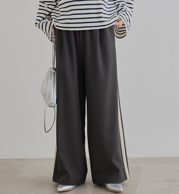  「サイドラインデザインパンツ」|その他|