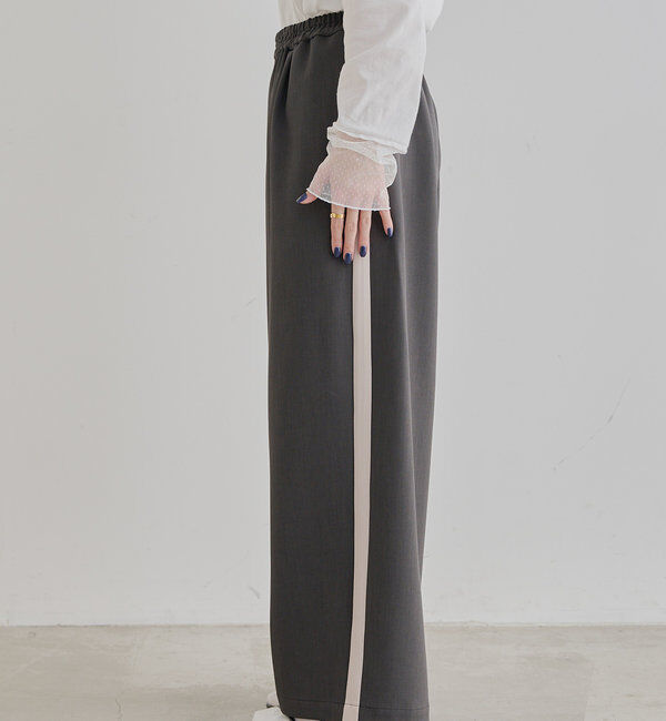  「サイドラインデザインパンツ」|その他|