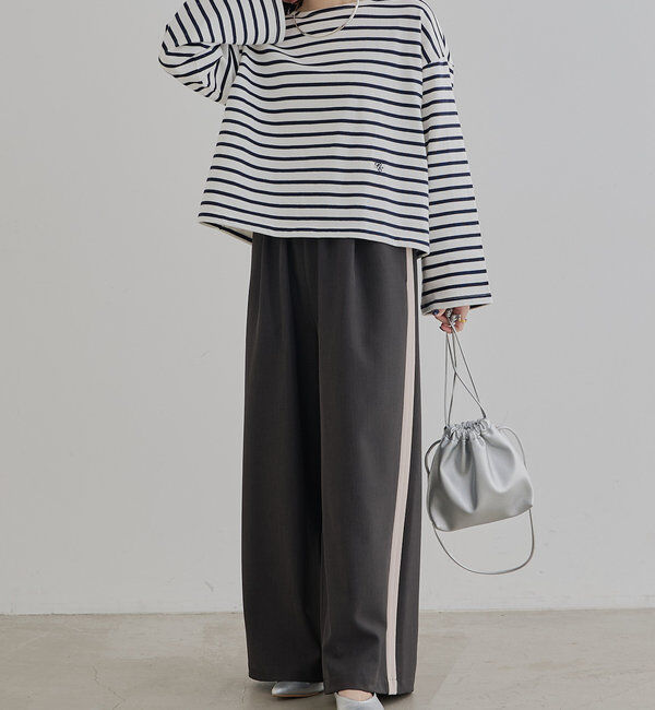  「サイドラインデザインパンツ」|その他|