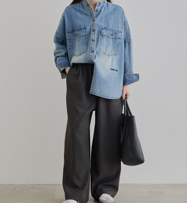  「サイドラインデザインパンツ」|その他|